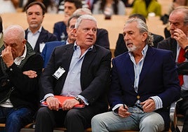 Pablo Creso y Francisco Correa en la sesión del juicio de Gürtel de este lunes