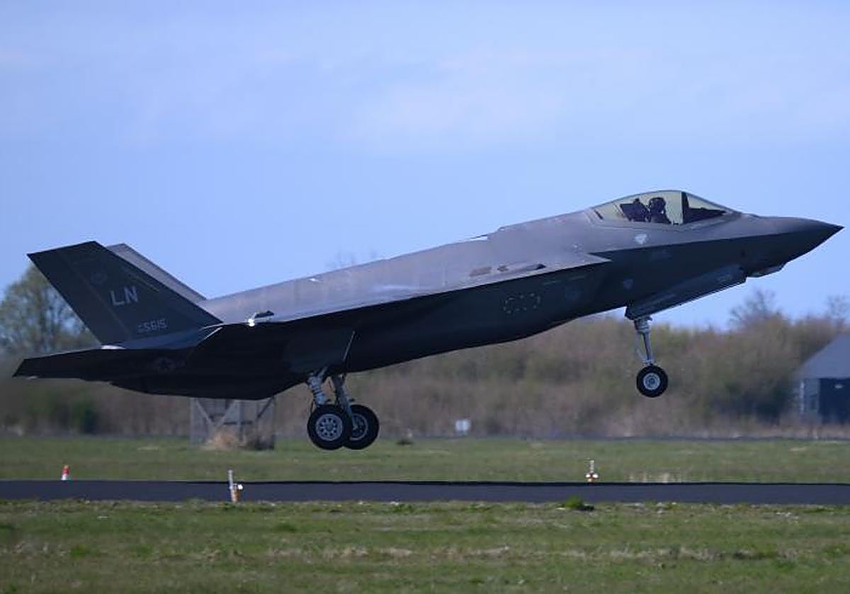 Imagen de archivo de un caza F-35 como los que ha encargado el ejército alemán.