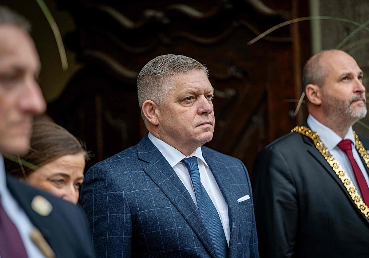El primer ministro eslovaco, Robert Fico.