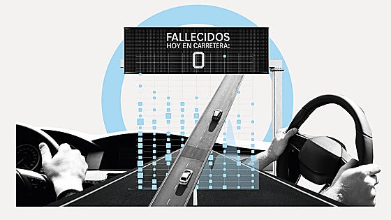 El puzle de los 'días blancos': 24 días sin fallecidos en las carreteras españolas en 2025