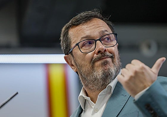 El portavoz de Vox, José Antonio Fúster.