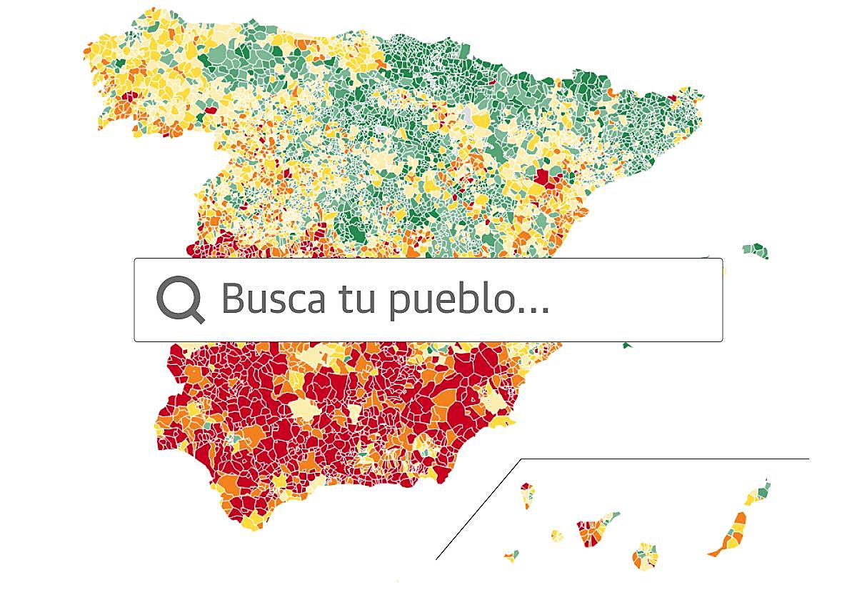 La riqueza rompe a España en dos y se amplía la brecha entre el norte y el sur