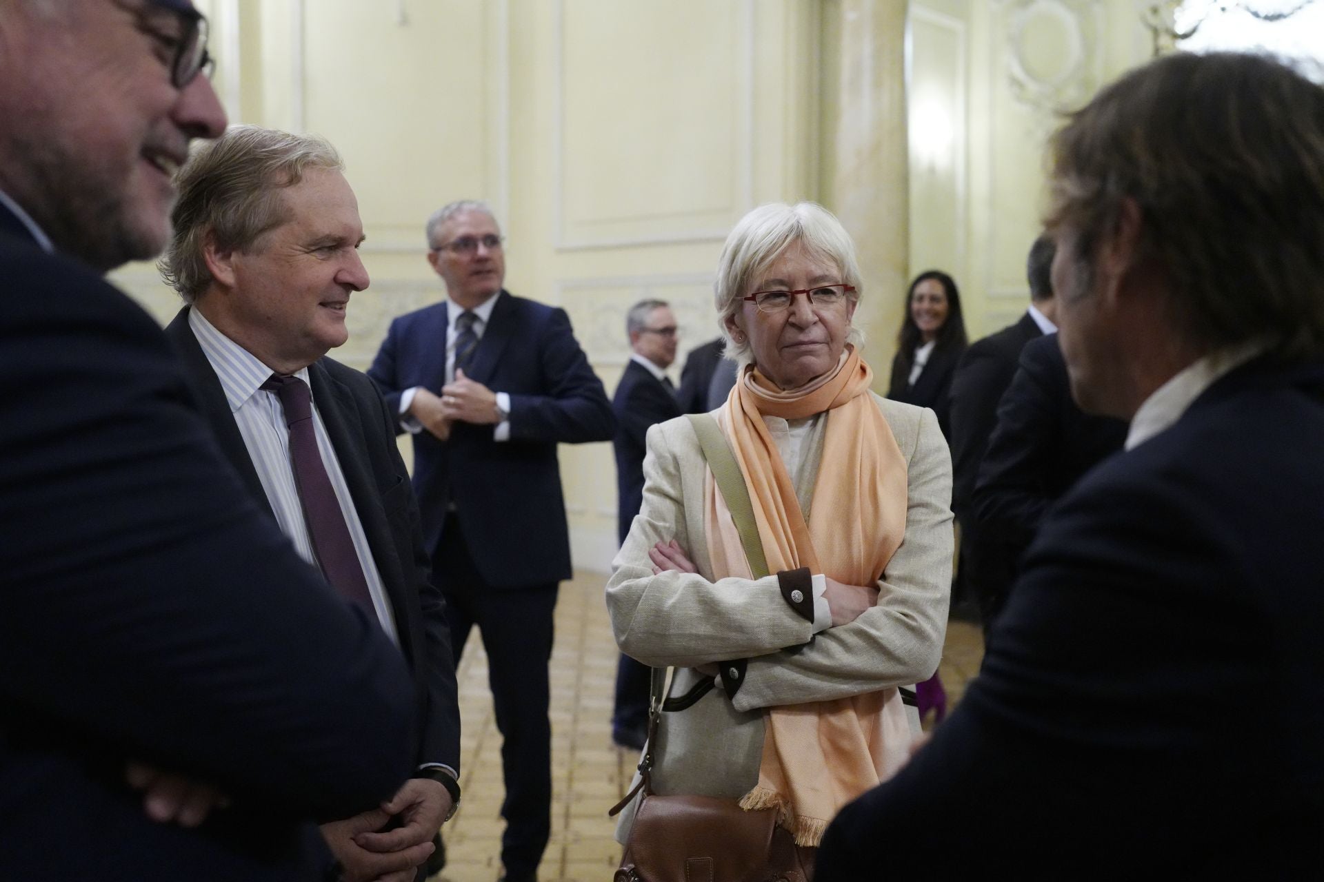Ignacio Ybarra, presidente de Vocento, y Soledad Luca de Tena, consejera del grupo.