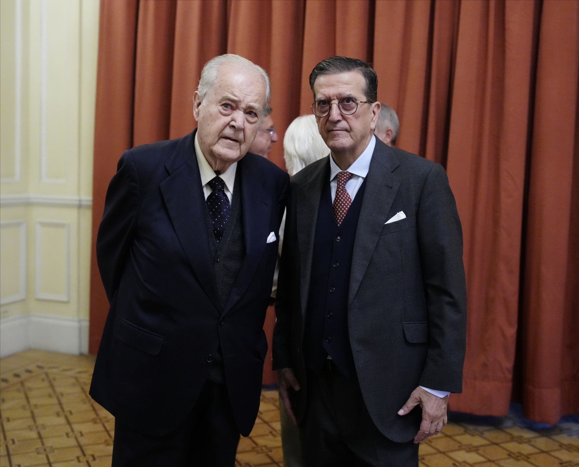 Santiago de Ybarra y Churruca y Enrique de Ybarra, presidente de la Fundación Vocento y consejero del Grupo.