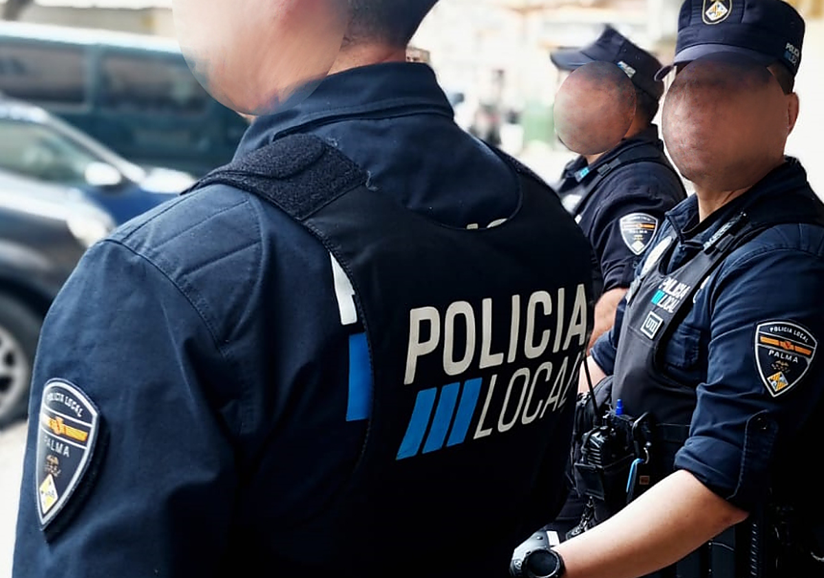 Agentes de la Policía Local de Palma de Mallorca