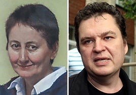 Mzia Amaglobeli y Andrezj Poczobut, en una combinación de imágenes.