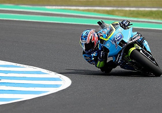 Álex Márquez, durante el circuito de Phillip Island.