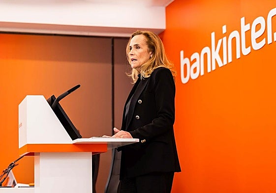 Gloria Ortiz, consejera delegada de Bankinter.
