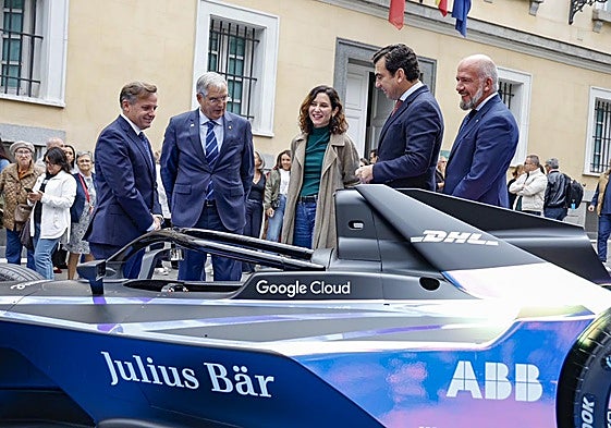 Un momento de la presentación del E-Prix de Madrid.