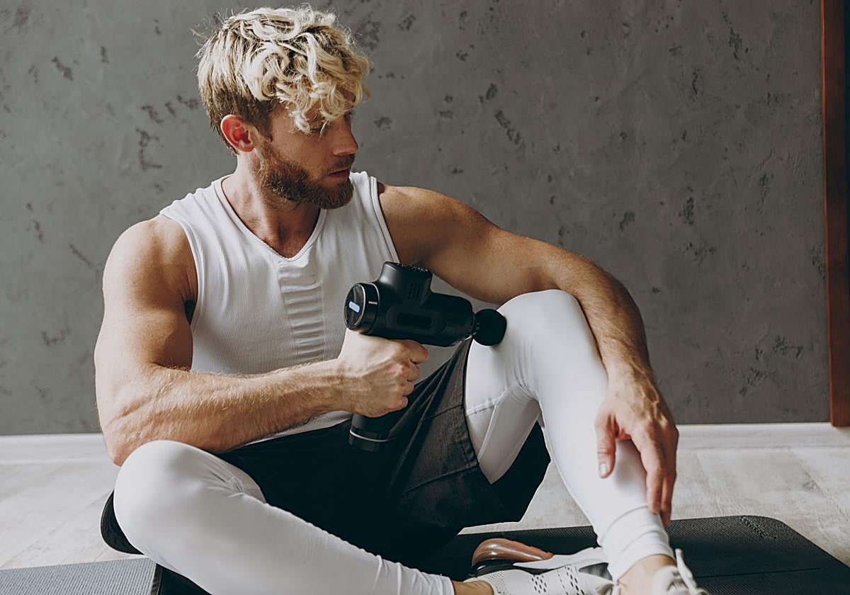 ¿Sirven las pistolas de masaje para calentar antes de una carrera?