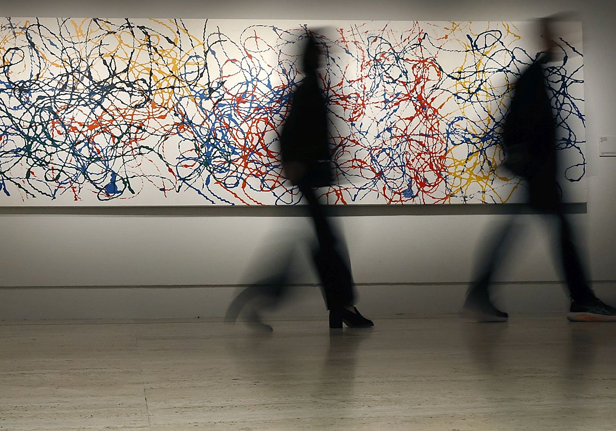 Una de las salas de la muestra, en cartel hasta el 25 de enero