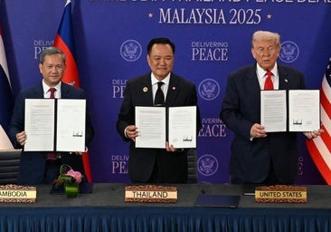 Trump se anota la paz entre Tailandia y Camboya