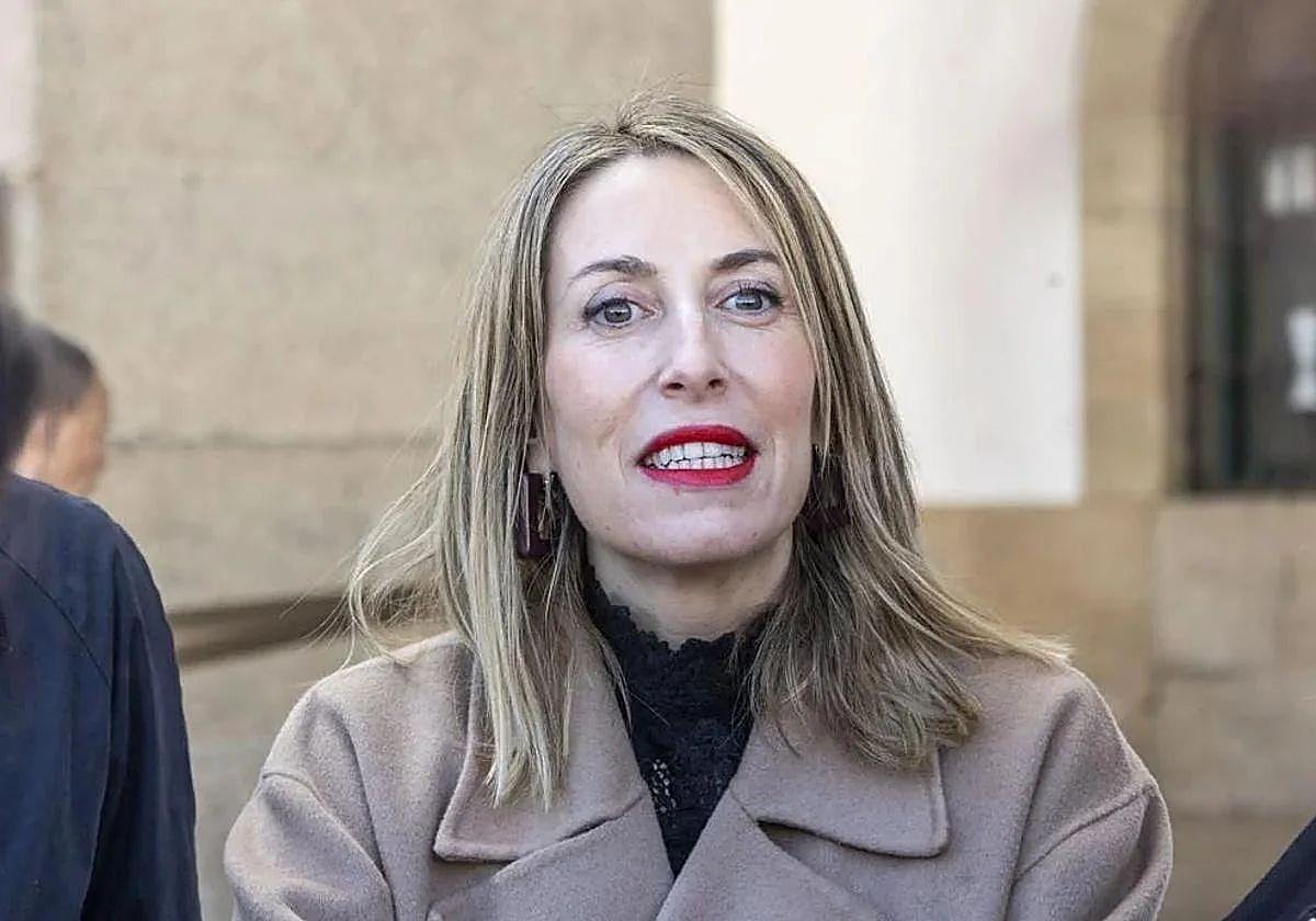 María Guardiola, presidenta de la Junta de Extremadura.