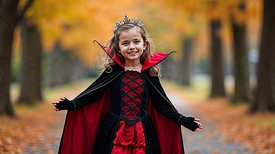 Los mejores disfraces de vampiresa para niña para este Halloween
