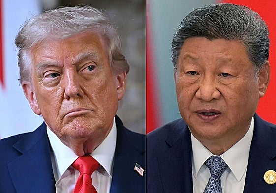 Donald Trump y Xi Jinping.