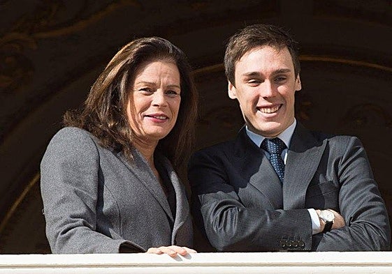 Daniel Ducruet con Estefanía de Mónaco.