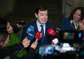 El presidente de la Junta de Castilla y León, Alfonso Fernández Mañueco.