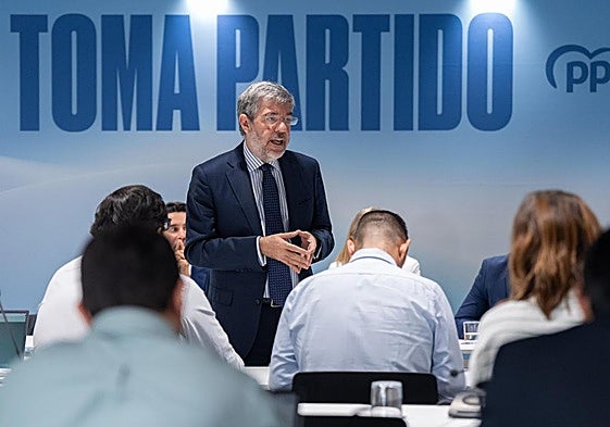 El vicesecretario de Economía del PP, Alberto Nadal.