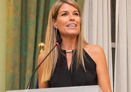 Vilaplana, en la presentación de un evento.