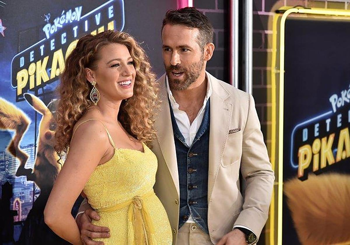 Blake Lively y Ryan Reynolds.