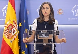 La líder de Podemos, Ione Belarra.