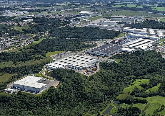 Complejo industrial de Renault en Brasil
