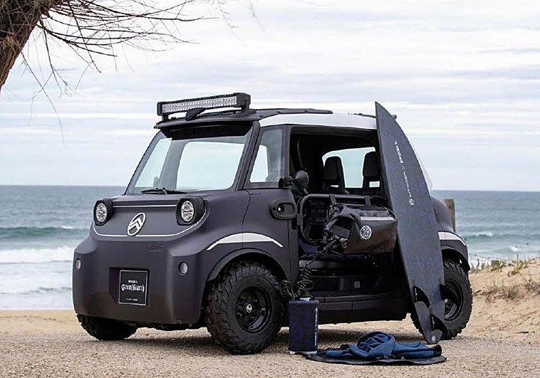 Citroën y Rip Curl reinventan el Ami para los amantes del surf