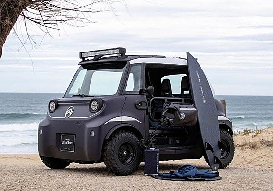 Citroën y Rip Curl reinventan el Ami para los amantes del surf