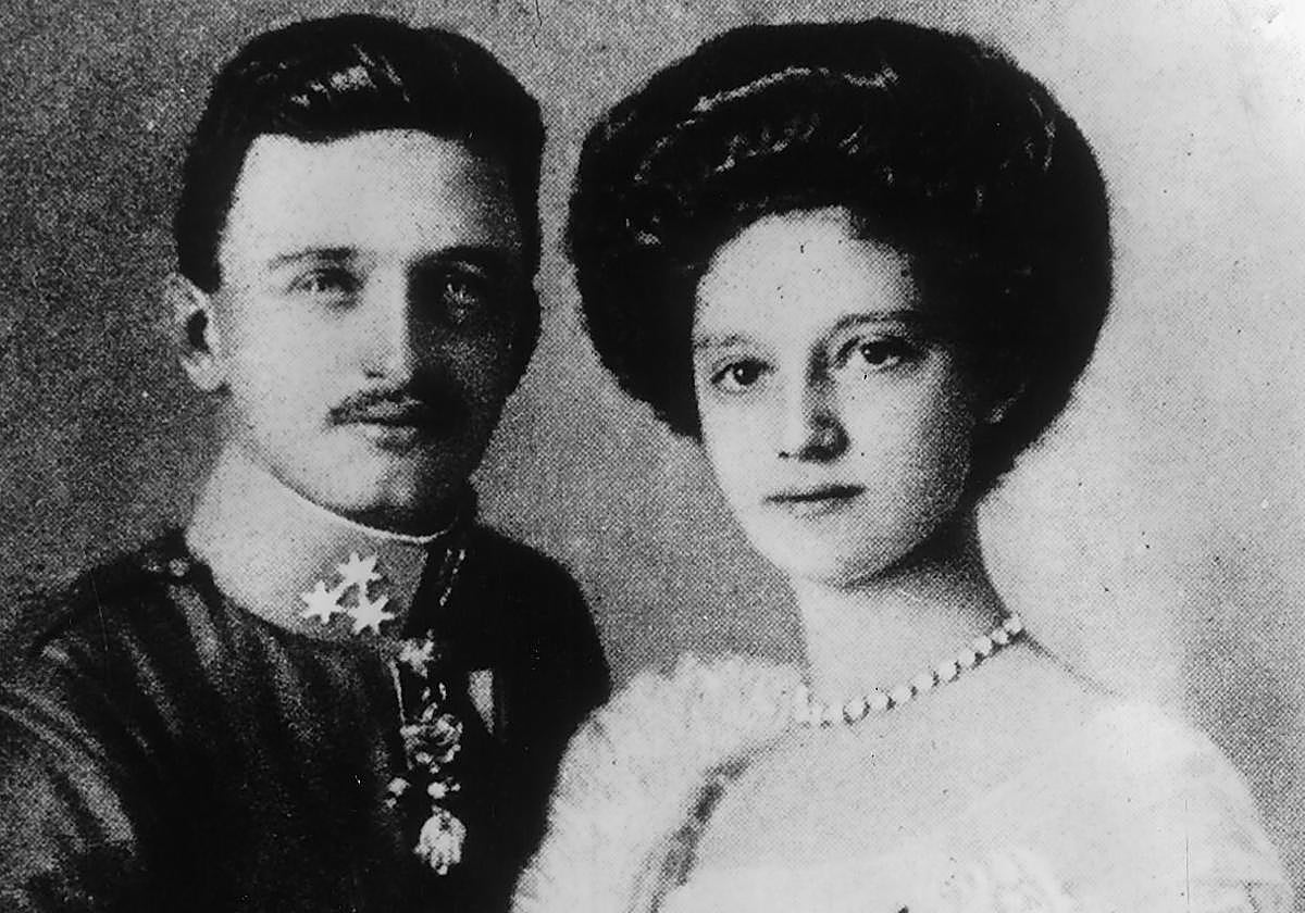 Los emperadores Carlos y Zita de Austria