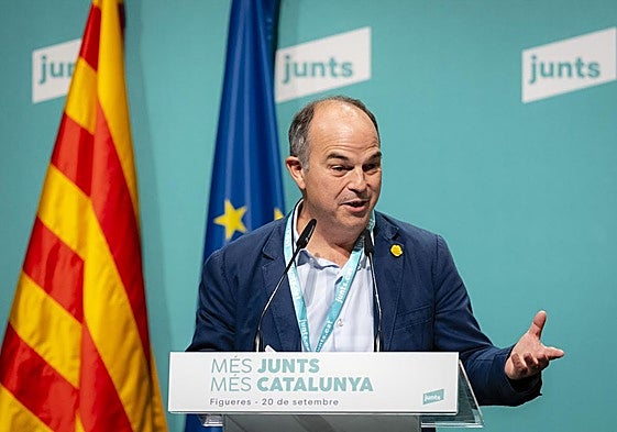 Jordi Turull, secretario general de Junts