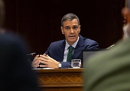 Sánchez comparece en al comisión del Senado sobre el 'caso Koldo'