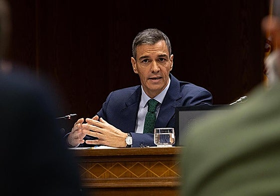 Sánchez comparece en al comisión del Senado sobre el 'caso Koldo'