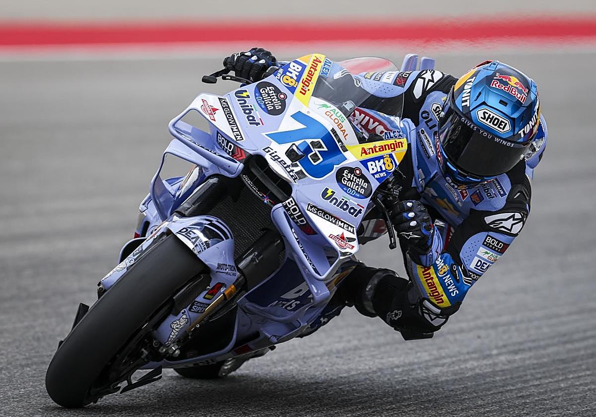 Álex Márquez, the frontrunner in the initial practice sessions of the Portuguese GP.