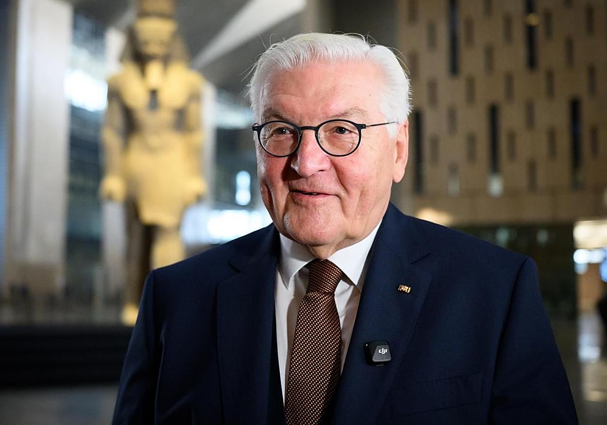 El presidente de Alemania, el socialdemócrata Frank-Walter Steinmeier.