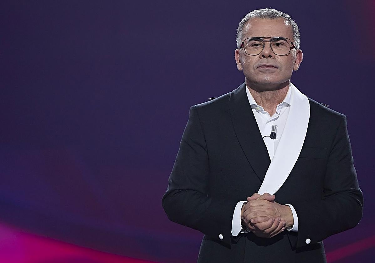 Presenter Jorge Javier Vázquez on the set of 'Big Brother'.