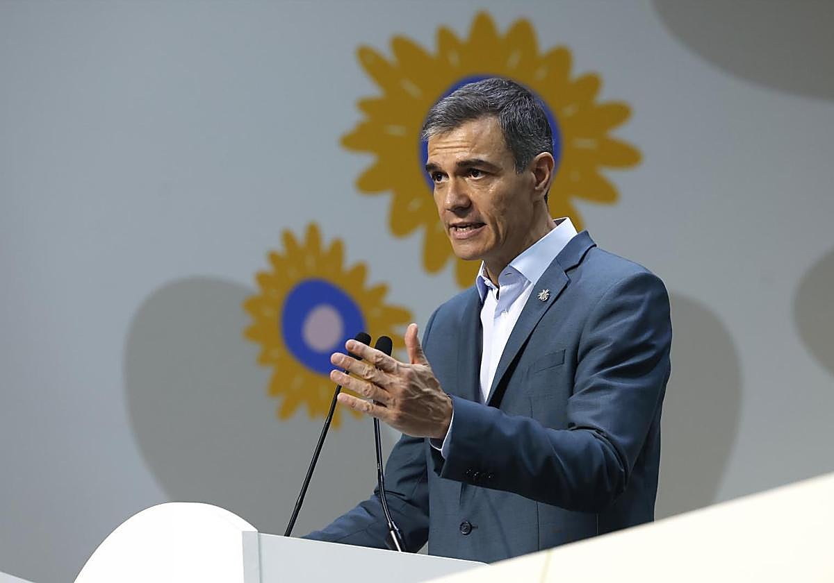 El presidente del Gobierno de España, Pedro Sánchez
