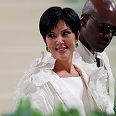 Kris Jenner en la Met Gala.