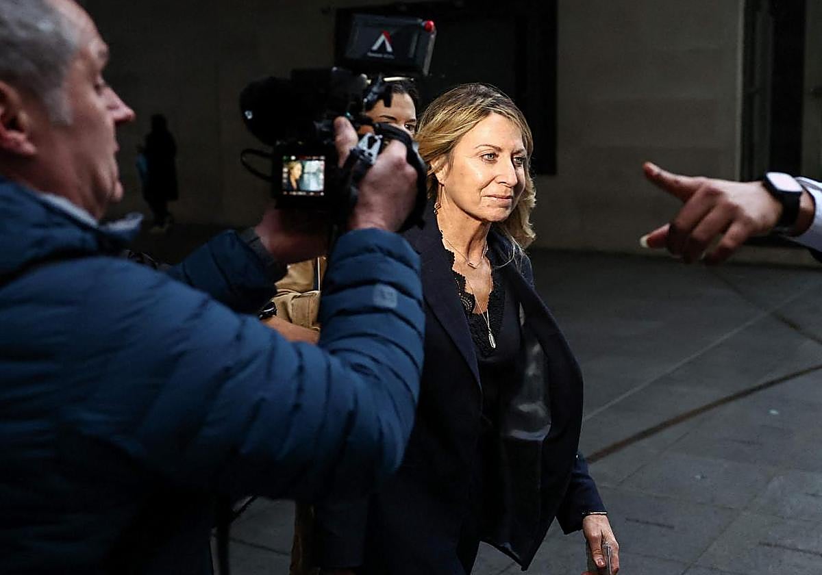 La directora de BBC News, Deborah Turness, tras su dimisión.