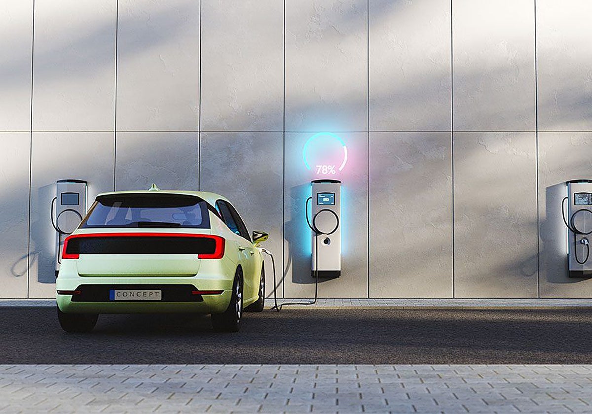 PLazas de carga para coches eléctricos