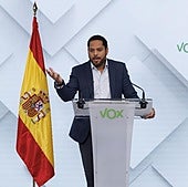 El secretario general de Vox, Ignacio Garriga.