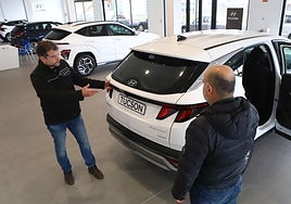 Un concesionario de coches.