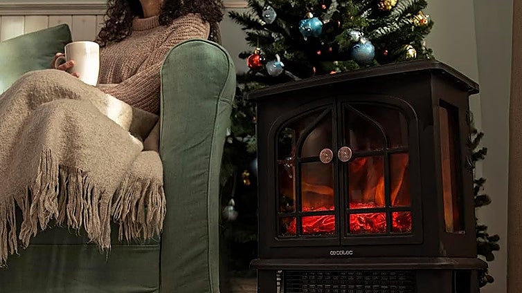Estas chimeneas y estufas eléctricas no solo calientan, ¡también decoran!