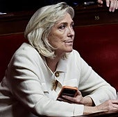 La líder ultraderechista francesa Marine Le Pen.