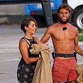 Anita y Montoya tras 'Supervivientes'.