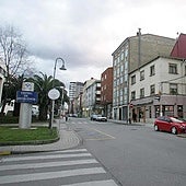 Imagen de la calle Orán, en el barrio gijonés de Pumarín.