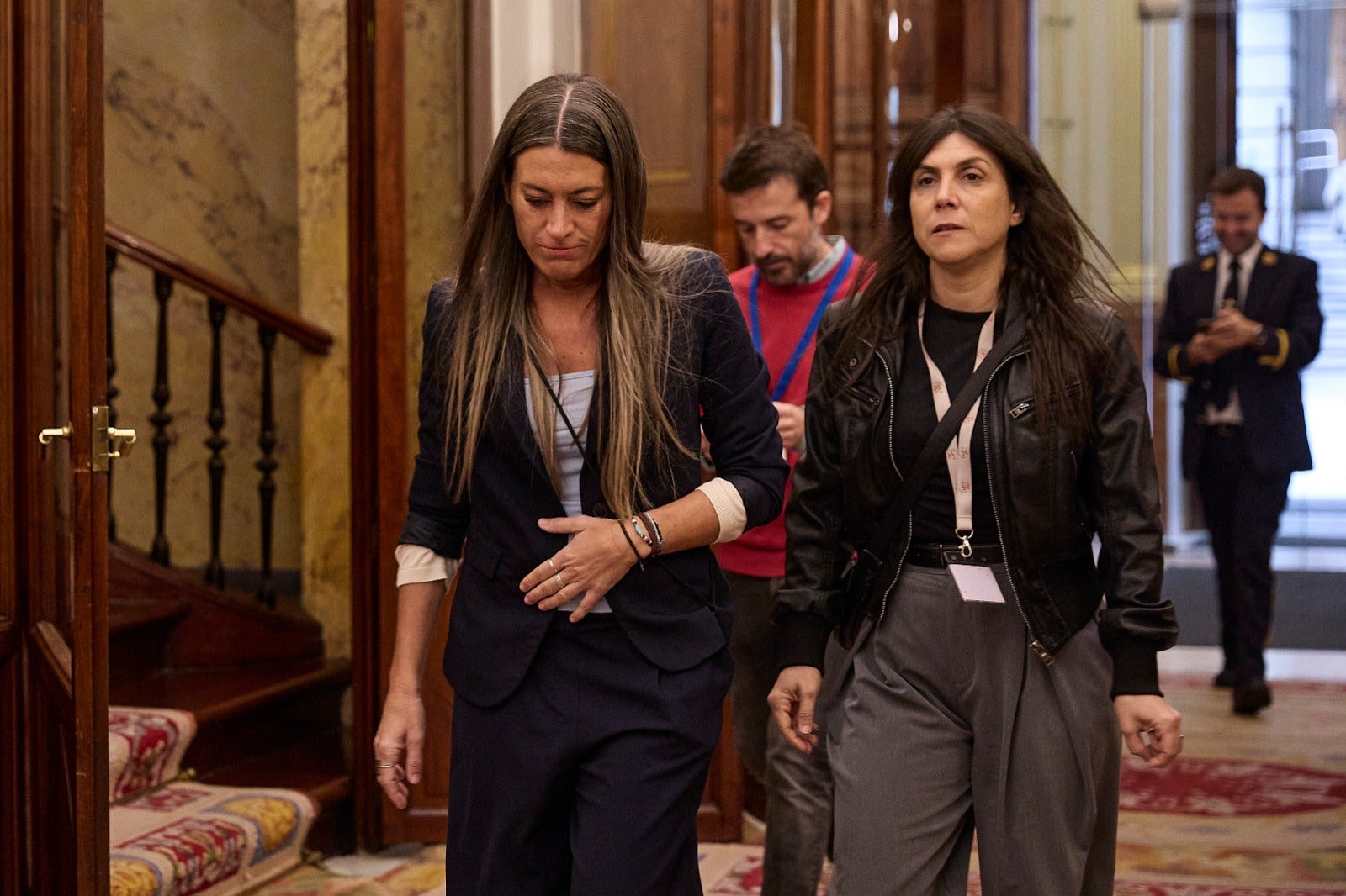 La portavoz de Junts en el Congreso, Miriam Nogueras