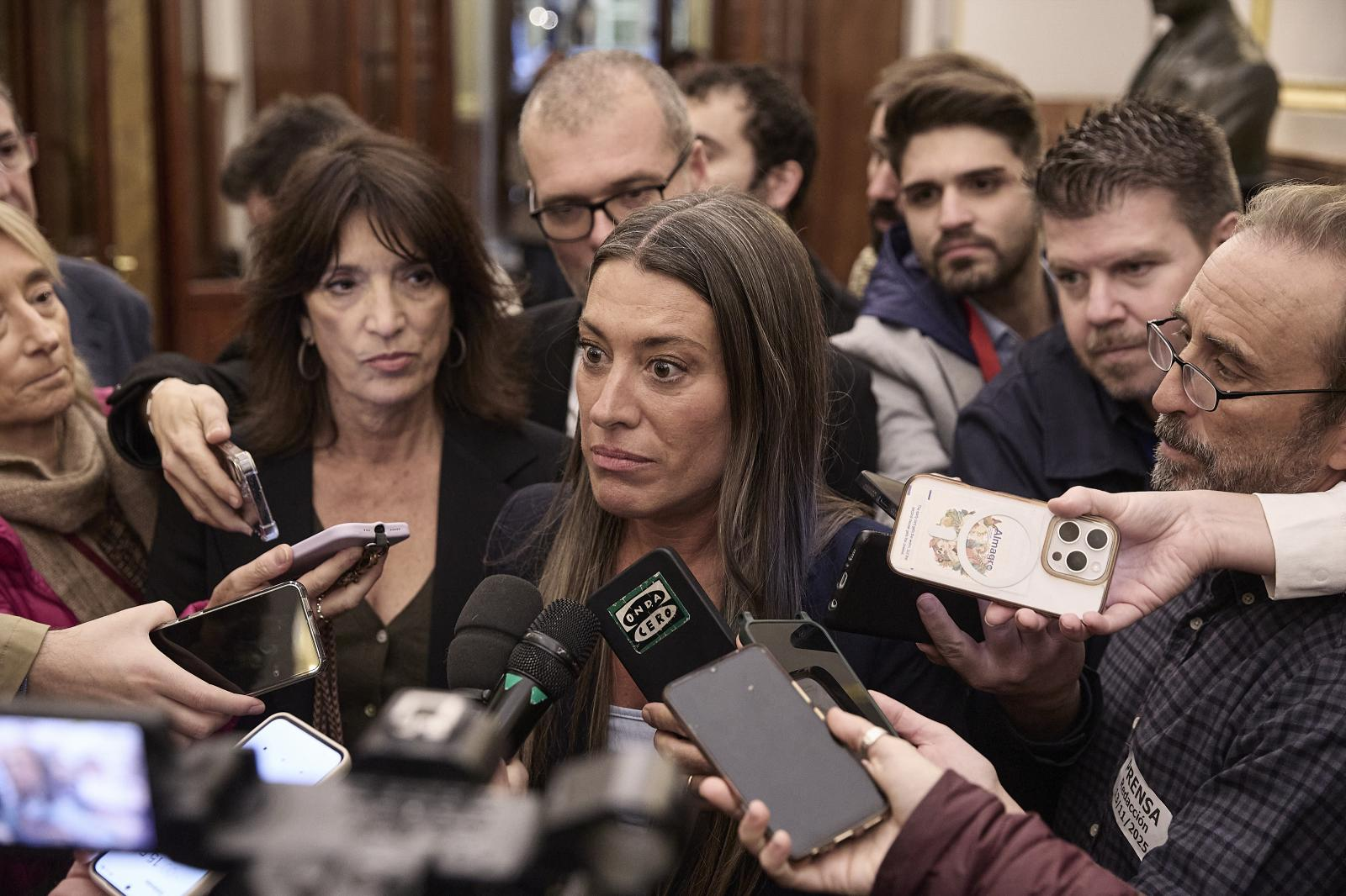 La portavoz de Junts en el Congreso, Miriam Nogueras