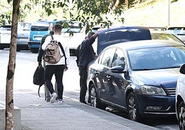 Registro de Noran, en San Sebastián, por parte de la UCO