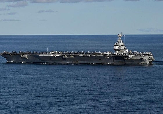El portaaviones 'USS Gerald Ford'.