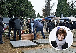 Familiares y amigos dan el último adiós a la actriz y cantante española Encarnita Polo.